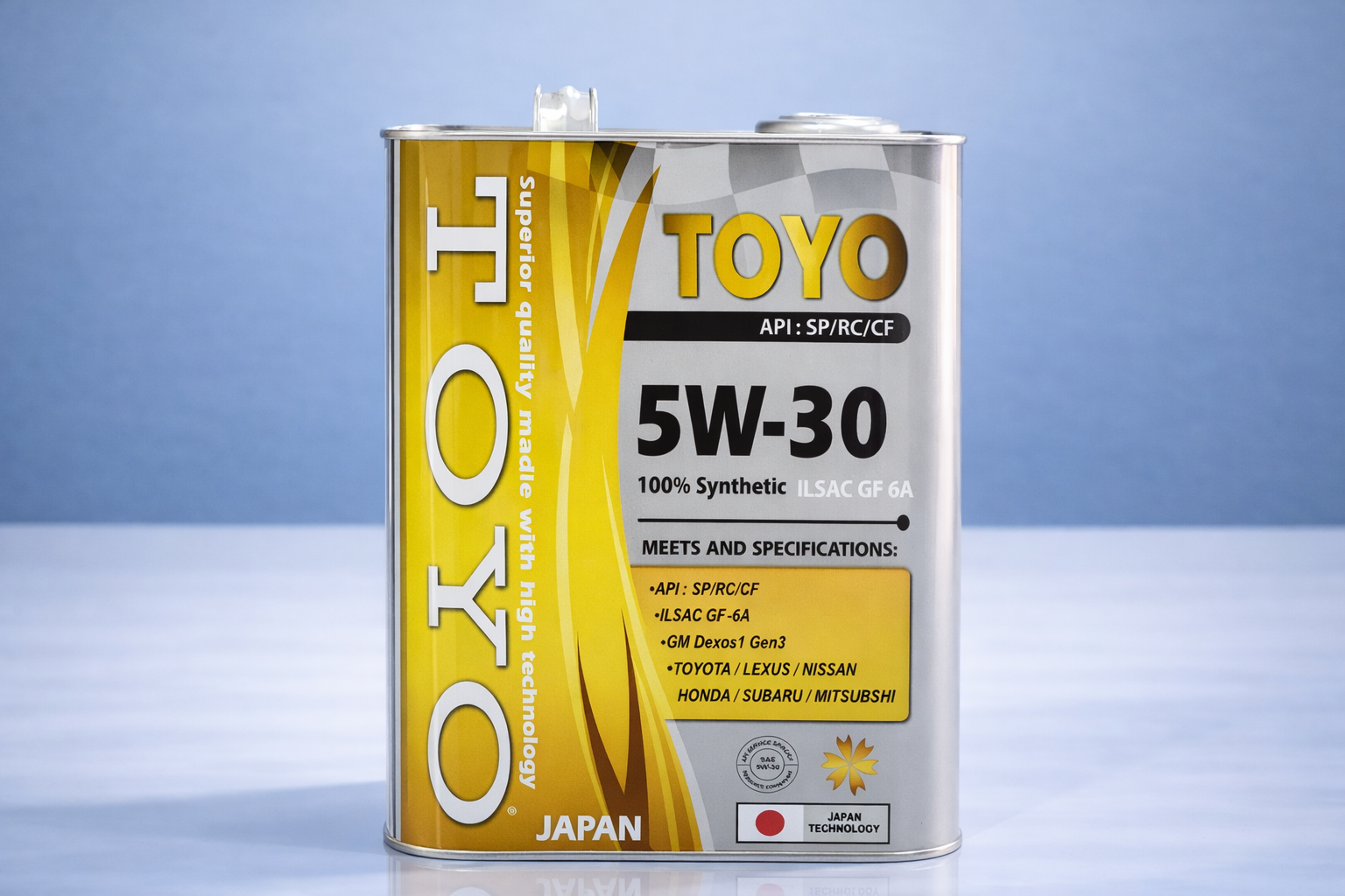 TOYO 5W-30 mühərrik yağı qutusu