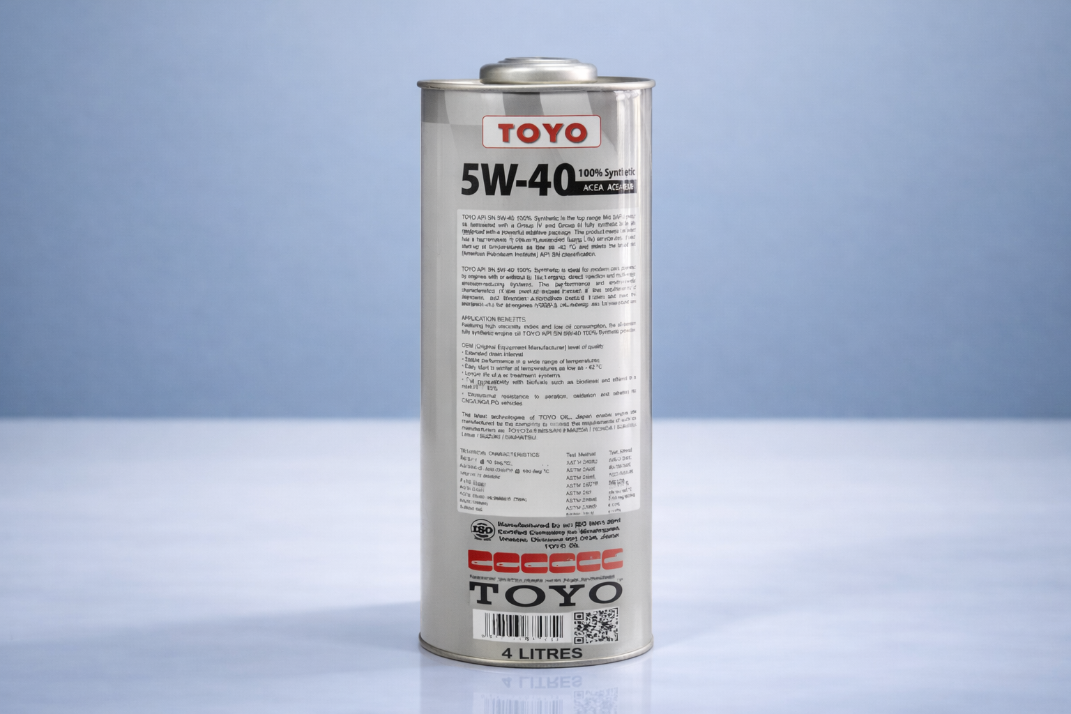 TOYO 5W-40 sintetik motor yağı