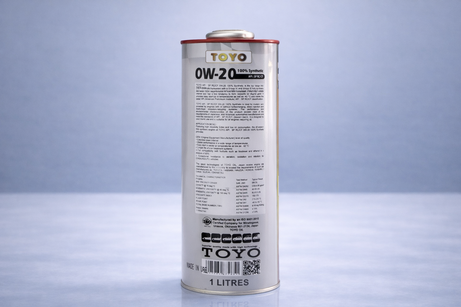TOYO serbest sintetik motor yağı